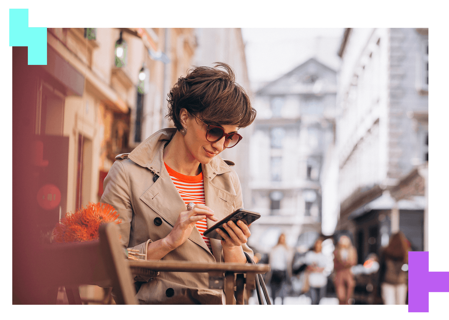 Illustrazione delle funzionalità di marketing e analisi